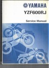 Yamaha YZF600RJ Service Manual Shop Repair Paperback with Plastic Covers