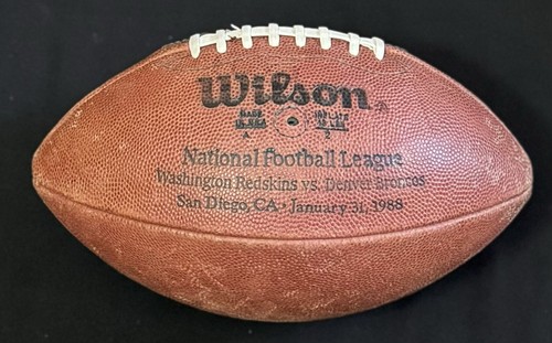 Super Bowl 22 Official NFL Football - Picture 2 of 2