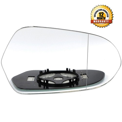 Right Driver Side WIDE ANGLE HEATED WING DOOR MIRROR GLASS Audi A6 2011