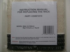 Genuine Kerosun/Toyostove Radiant 8 +10 (G,H,I &J) Kerosene Heater Wick RSA8 +10