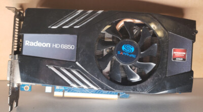 Sapphire AMD RADEON HD 6850 1GB GDDR5 DVI x 2 HDMI x 1 DP x 1 | eBay