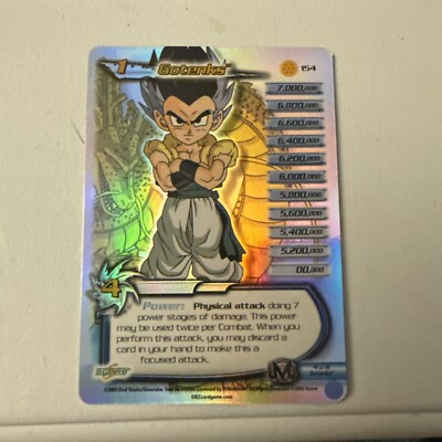 Gotenks LV1 Hi-Tech HT Buu Saga uber Ultra Promo Dragon Ball Z DBZ CCG Tcg 154