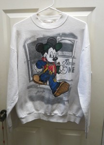 mickey vtg sweatshirt mouse disney true