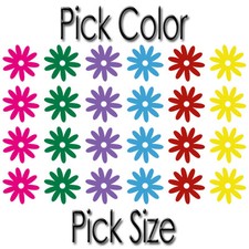 DAISY PICK COLOR / SIZE WALL ROOM FRAME PROJECT DECORATION DECAL STICKER D-01