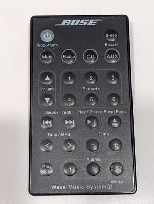 Bose Wave Music System III Remote Control for AWRCC1 AWRCC2