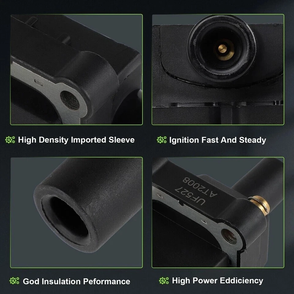 3 para Mercedes-Benz E320 1994-1997 3,2 L L6 bobina de encendido y bujía UF527 Foto 2 de 4