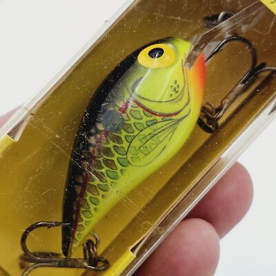Vtg 2000 Storm Wiggle Wart WW05 350 Green Shad Or WW05 382 Chart