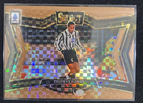 2024-25 Panini Select Serie A  Thierry Henry Field Level Copper Prizm /45 Juve