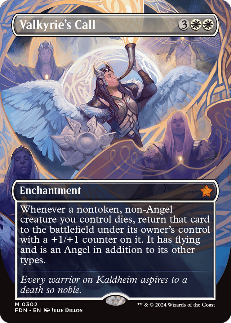 Valkyrie's Call (Borderless) Foundations Foil for sale online | eBay