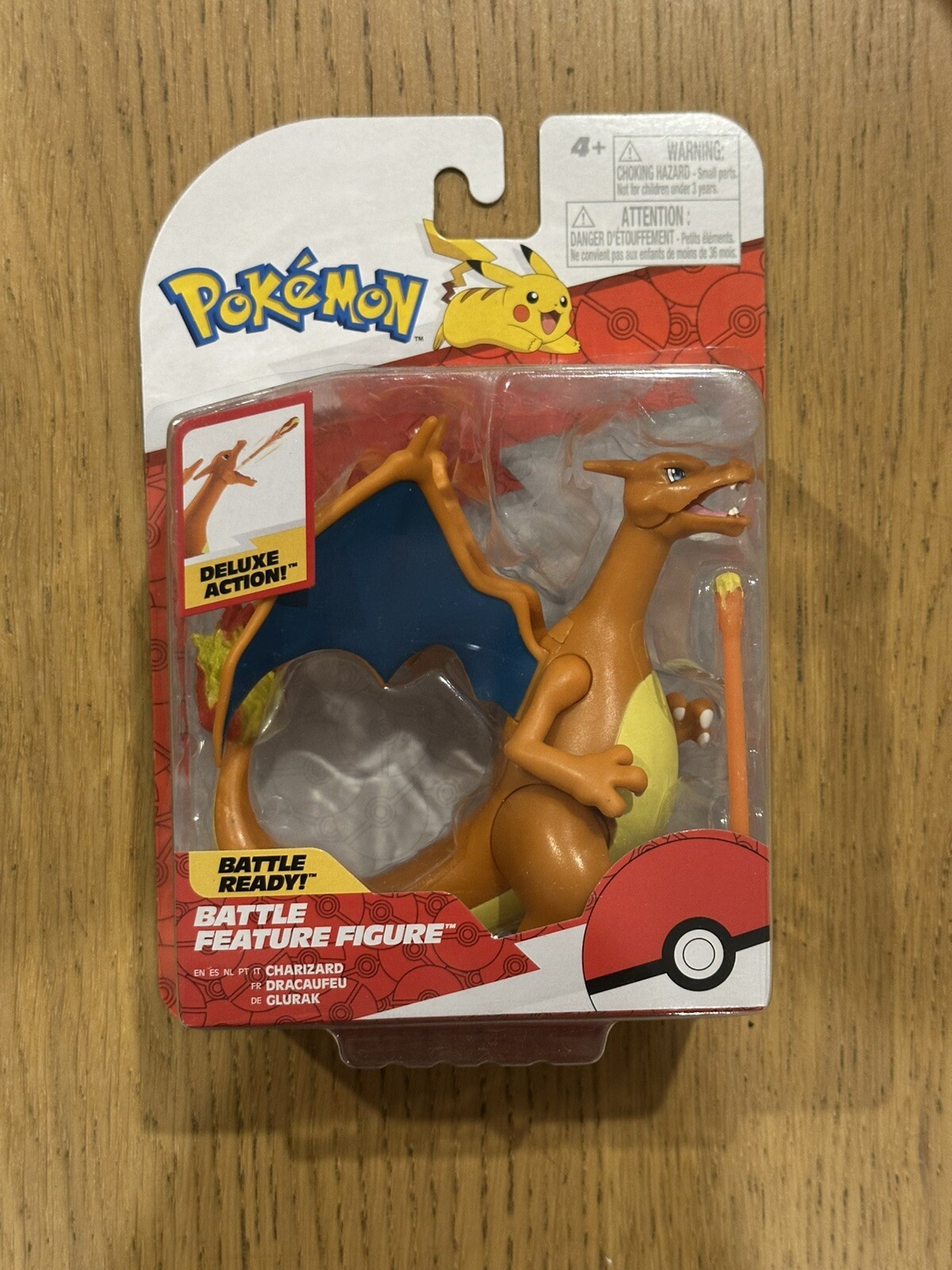 Pokemon Battle Figure - Charizard Action Figure Deluxe Action Jazwares