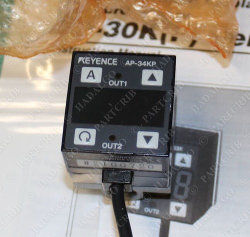 Keyence, AP-34KP, sensor de presión pantalla digital de dos colores Pnuematic Air NUEVO - Imagen 3 de 3
