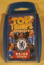 Chelsea Football Club 2005 - 2006 Top Trumps Card Game Fully Complete.