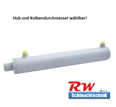KRAMP Hydraulikzylinder Doppeltwirkend, konfigurierbar !