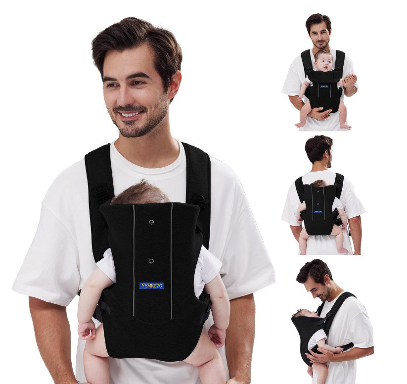 Baby Carrier, Ergonomic Infant Carrier, Easily Adjustable Ha
