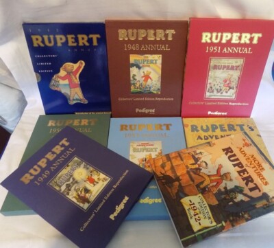 Rupert Bear The Daily Express Annual VINTAGE Limited Edition with Slipcase