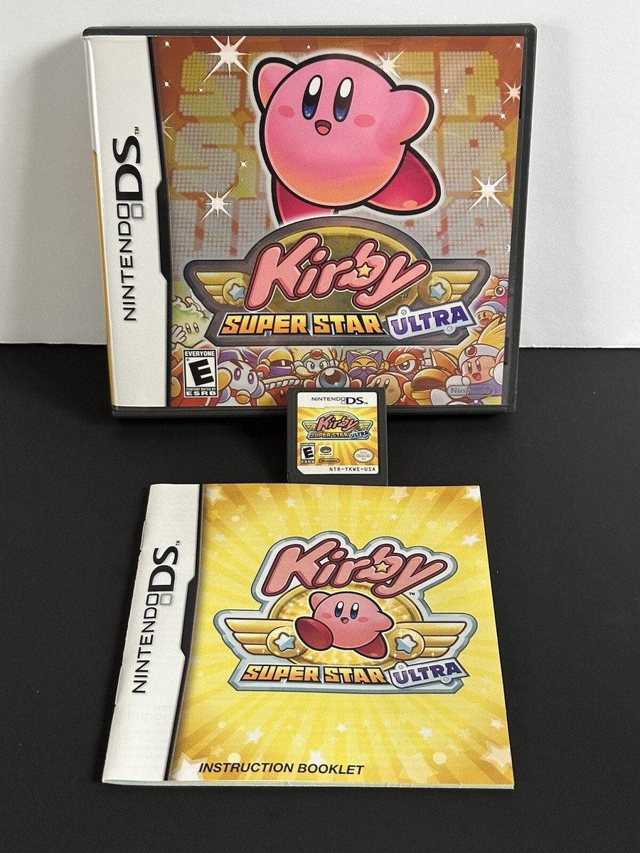 Kirby Super Star Ultra Nintendo DS Game Authentic/Mint Condition