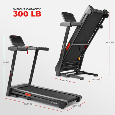 Active 400 Smart Foldable Treadmill Auto 15 Incline Level Bluetooth Wi-Fi 300 LB