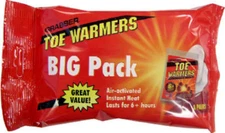 (32) Grabber Warmers # TWES8 8 pair packs Instant Heat Toe Warmers (256 pair) 