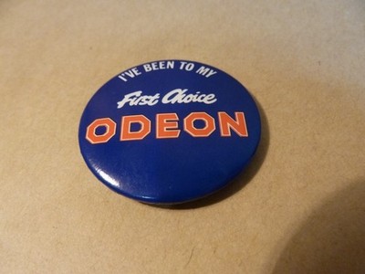 Vintage ODEON Pin Anstecker - I've been to my first choice