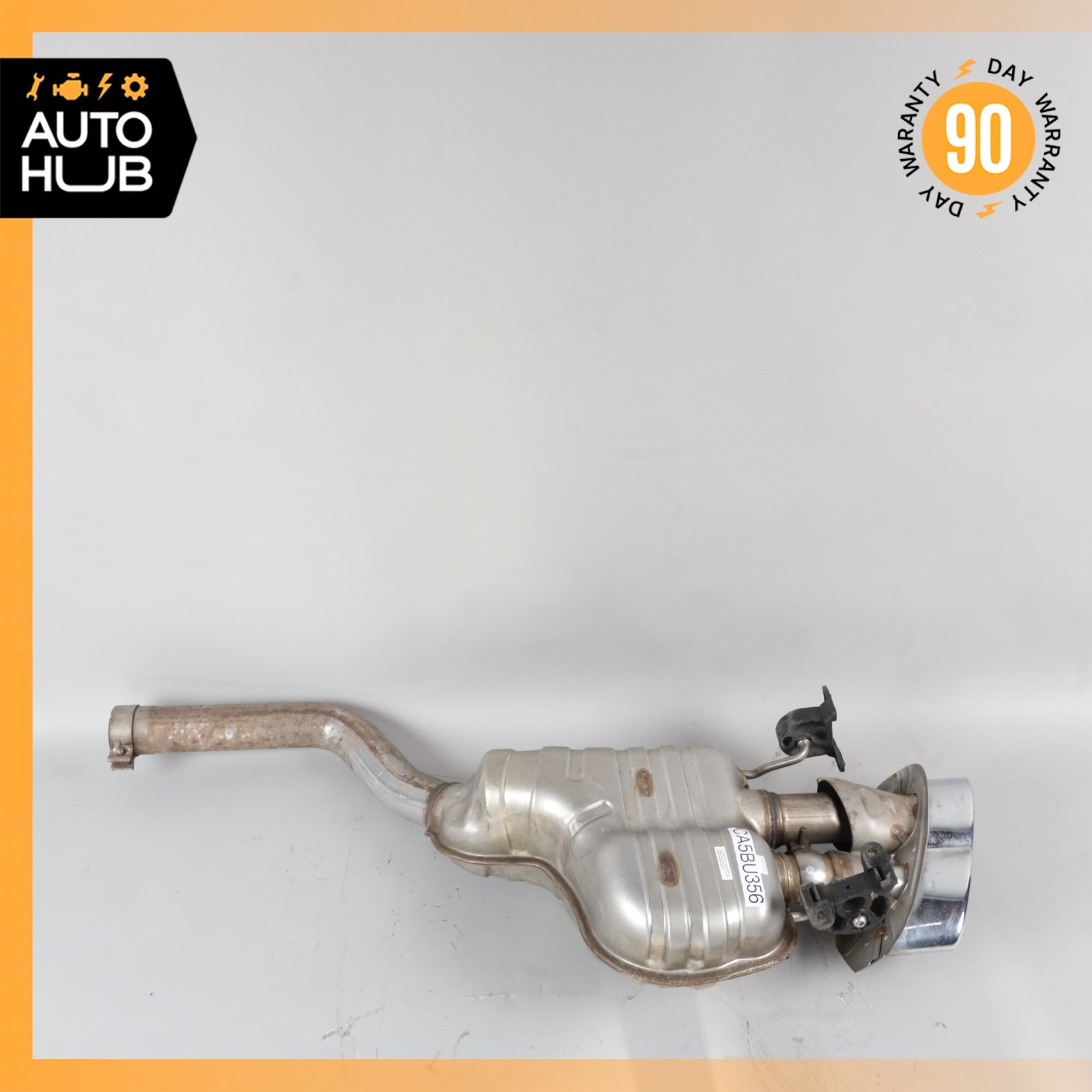 13-17 Bentley Continental GTС 4.0L V8 Left Exhaust Muffler 3W0253611P OEM 32k