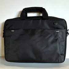HP Black Padded Nylon 15 in Laptop Briefcase Case Bag Universal Compatible