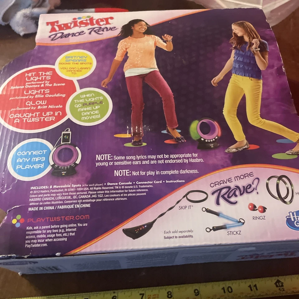 Britney Spears Twister Dance Rave Limelight Green Dance Console Target Edition - Image 4 of 4