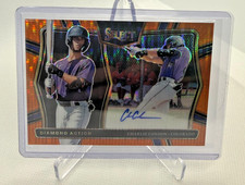 2025 Select Diamond Action Signatures Charlie Condon Orange Pulsar Prizm /25