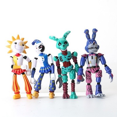 Five Nights At Freddy FNAF 5-inch Action Figure Toy - 4 Pcs Set