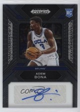 2024 Panini Prizm Draft Picks Sensational Signatures Adem Bona #SS-ABN Auto 8az