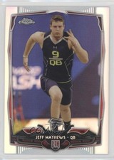 2014 Topps Chrome Refractor Jeff Mathews #113 fm1