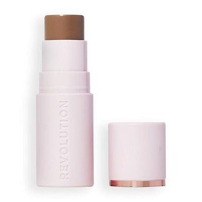 Revolution Skin Silk Bronzer Stick Medium Sunset 4.5g Vegan Creme-Puder Wangen