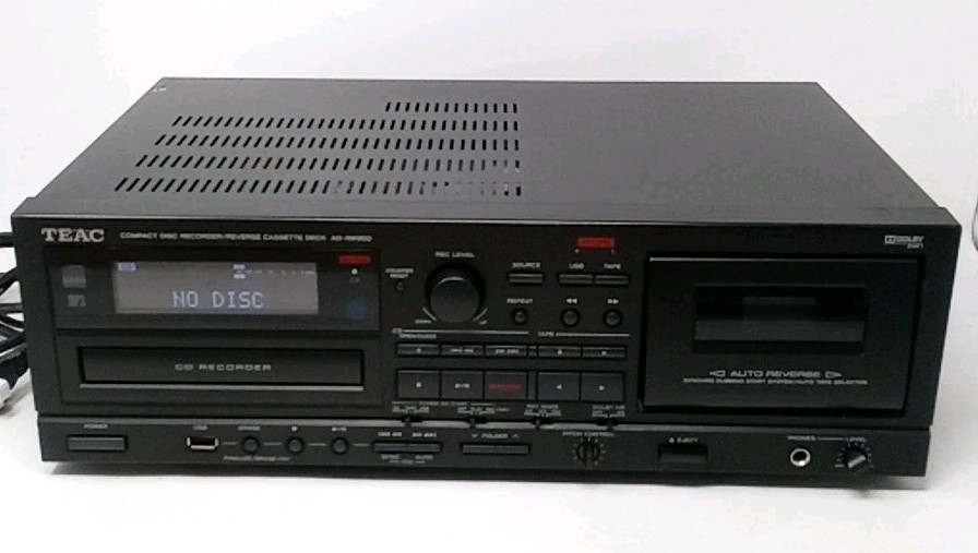 TEAC RW －D 280 CD recorder Teac Model AD-RW900 CD Recorder & Reverse Cassette Deck – KG Novelties