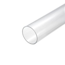 Acrylic Pipe Clear Rigid Round Tube 54mm ID 60mm OD 10"
