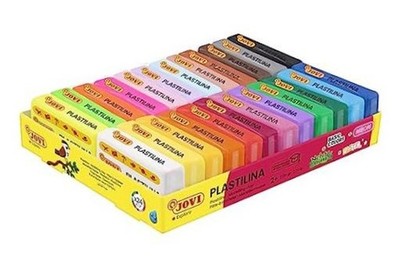 Plastilina - Reusable Non-Hardening Modeling Clay, 50 gr 24 colors 24 colors