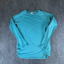Danskin Crossover Top Womens Small Teal Blue ...
