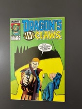 ⚡️ ⚡️ DRAGONS CLAWS #6 (Marvel UK Comics 1988) $5 minimum purchase required