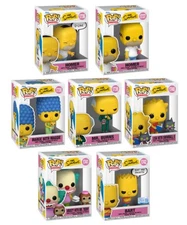 The Simpsons Funko Pop! Complete Set (7) w/ Homer Bart Sayings