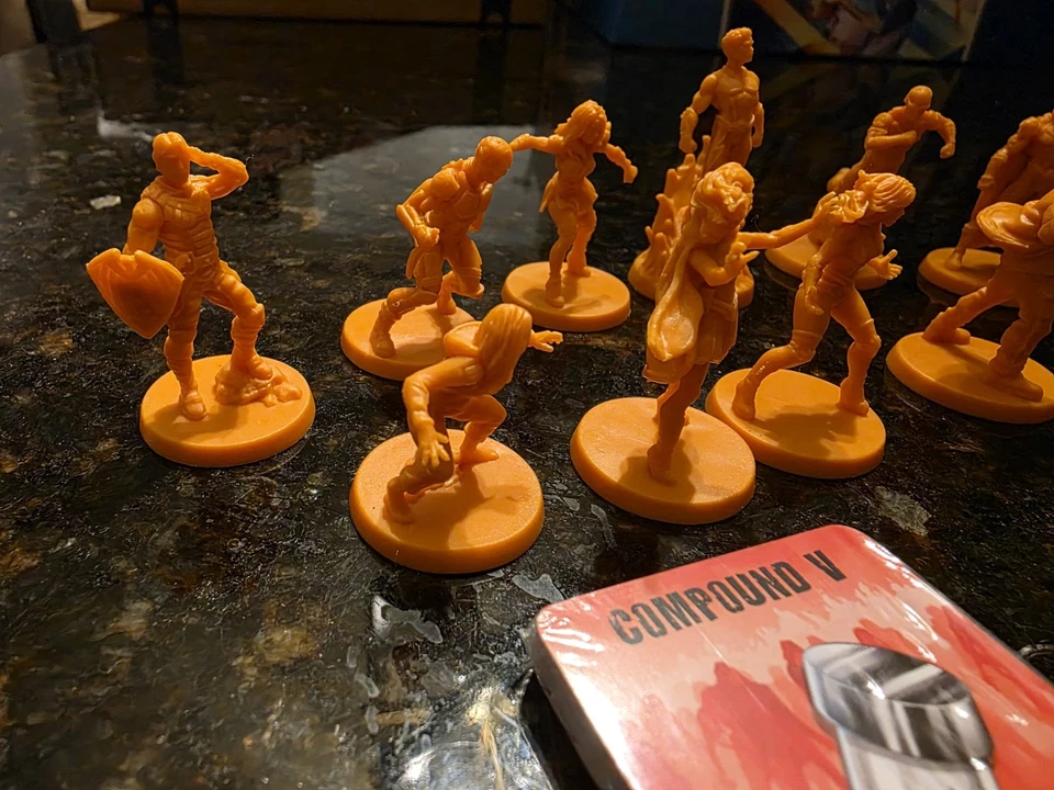 Zombicide THE BOYS Character Packs 1, 2, & 3 Set CMON - Loose But Cards Sealed! - Image 3 of 4