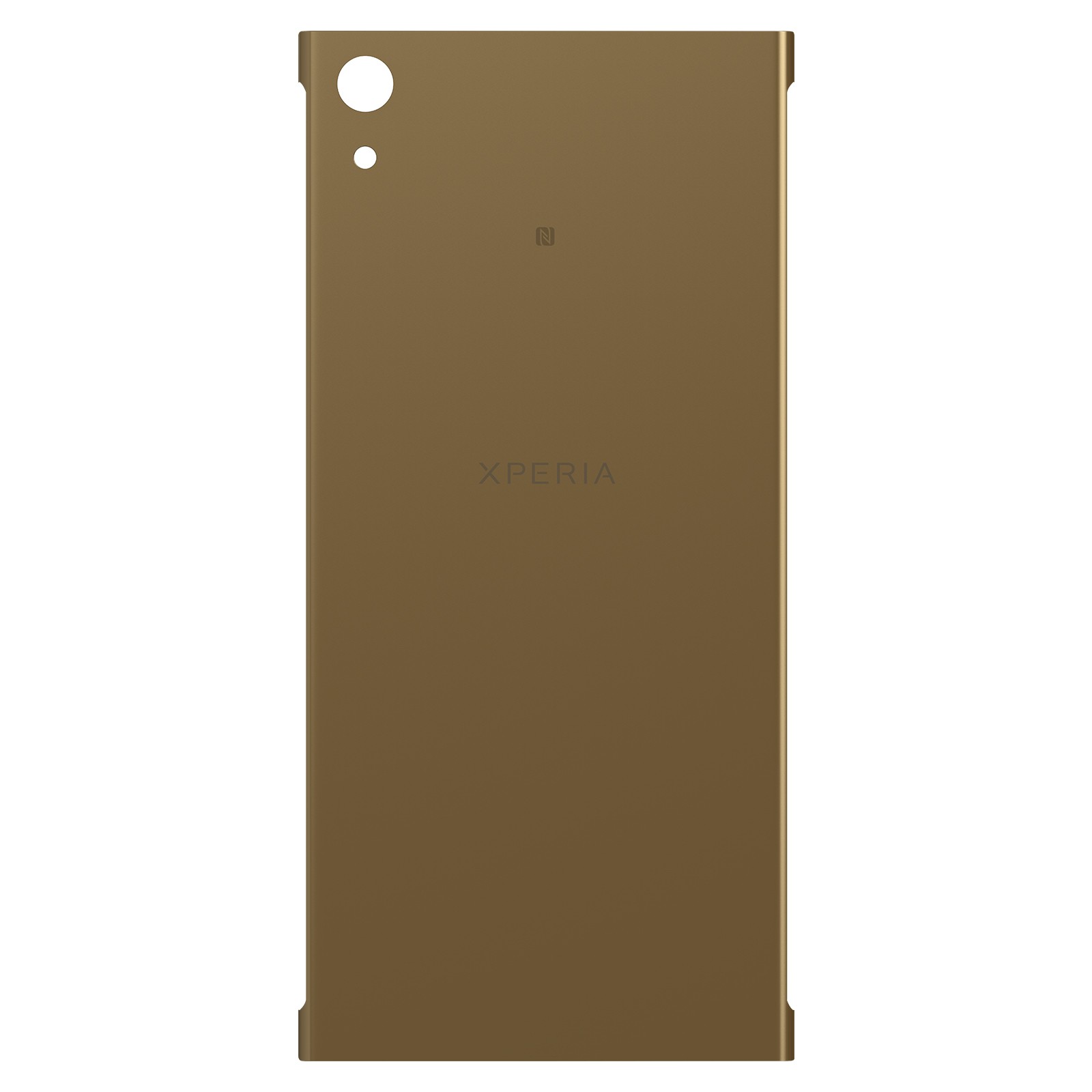 Cache batterie Xperia XA1 Ultra doré pour réparer une vitre arrière cassée