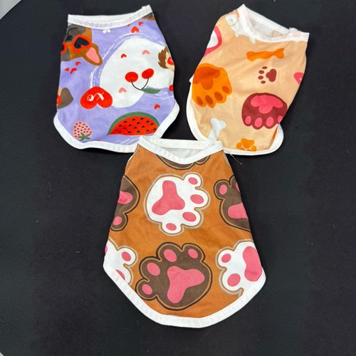 Lot 3 Girl Dog Tshirts Size XS