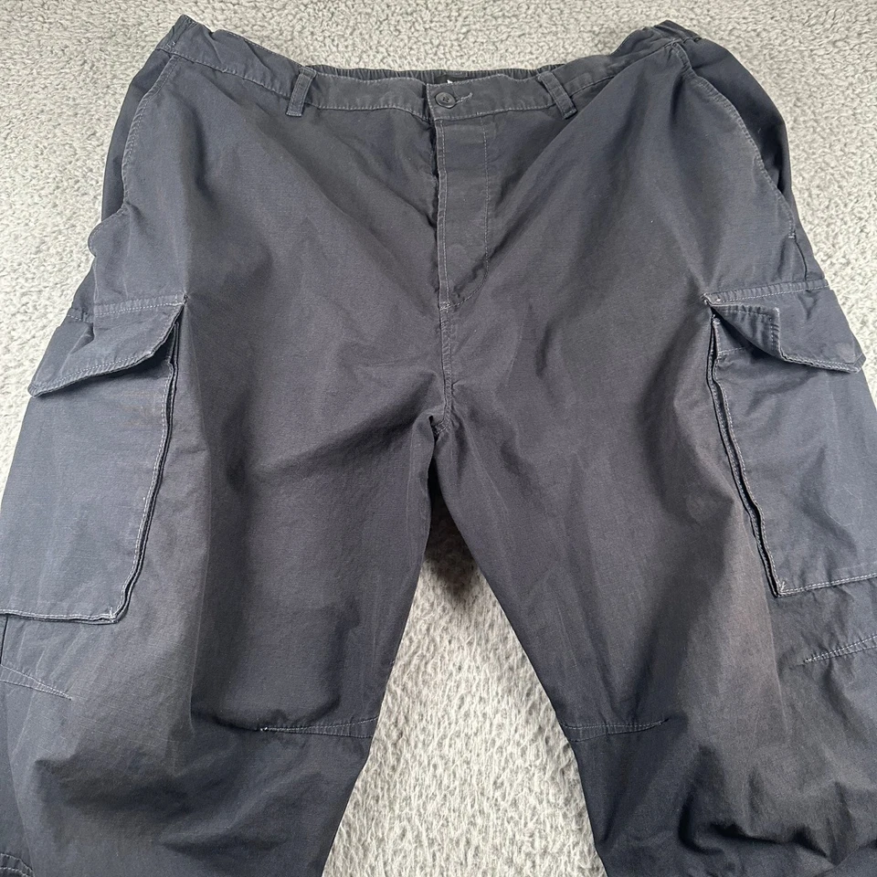 EDWIN Sentinel Pant Men's Black XL Cargo Cotton Ripstop Trouser Pants Flaw - Image 2 of 4