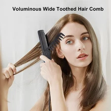 2 Pcs Texture Comb Voluminous Wide Toothed Hair Comb Styling Tool