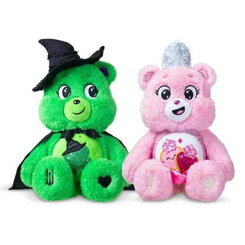 Care Bears x Wicked 2-Pack Glinda Elphaba Bear Limited Edition NEW IN HAND - Foto 7 di 8