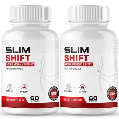 Slim Shift Capsules, Official SlimShift Supplement Pills (2 Pack)