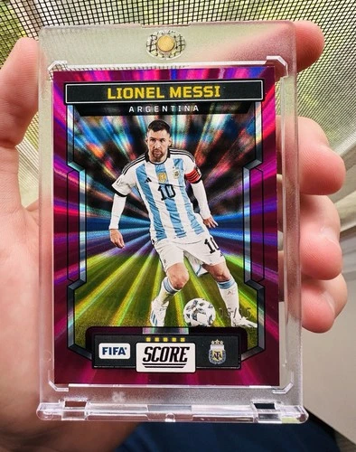 2023 Panini Score Fifa 1 Lionel Messi Purple Lazer /15 SSP 🇦🇷