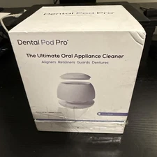 Zima Dental Pod PRO Ultrasonic Retainer-Guard-Dentures-Aligner Cleaner -NEW