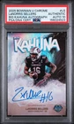 2025 Bowman Chrome University Football LaNorris Sellers #BK-LS