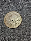 1871 US Indian Head Cent 1c Coin G Good