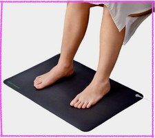 zenGround Grounding Mat 15 ft Ground Cord, Earthing Therapy Foot Mat, 23" x 16"