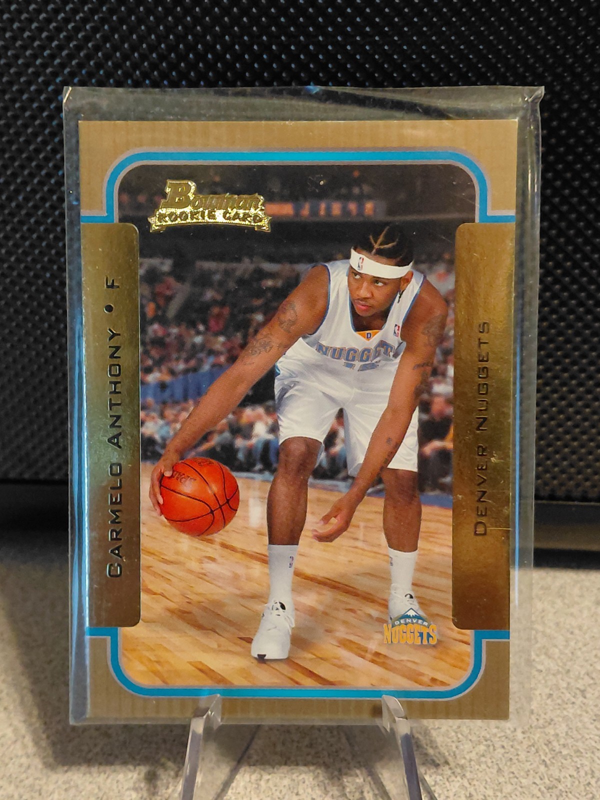 2003 Bowman Gold Carmelo Anthony RC #140 HOF Rookie